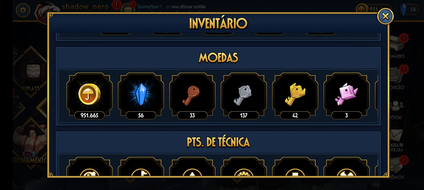 CONTA NO SKULLGIRLS LEVEL 74