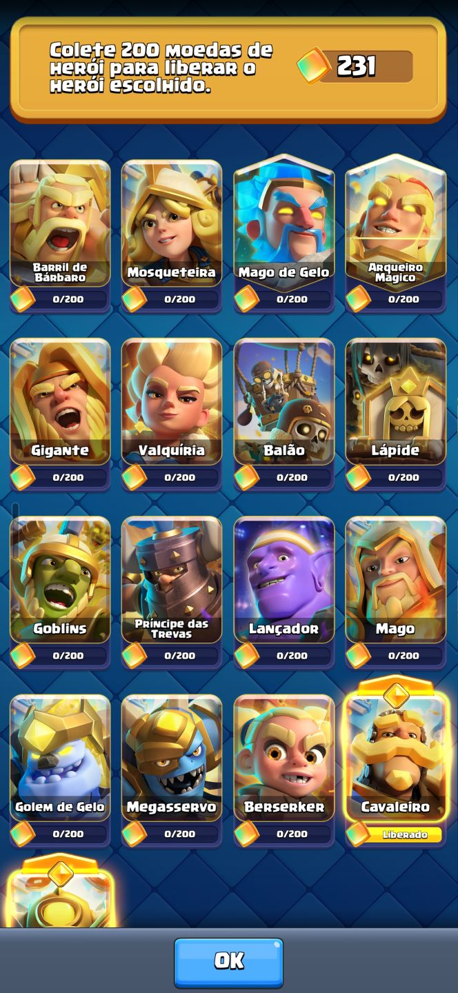 Clash Royale deck bridge spawn quase todo lvl 16 + 12k de troféus e muito mais