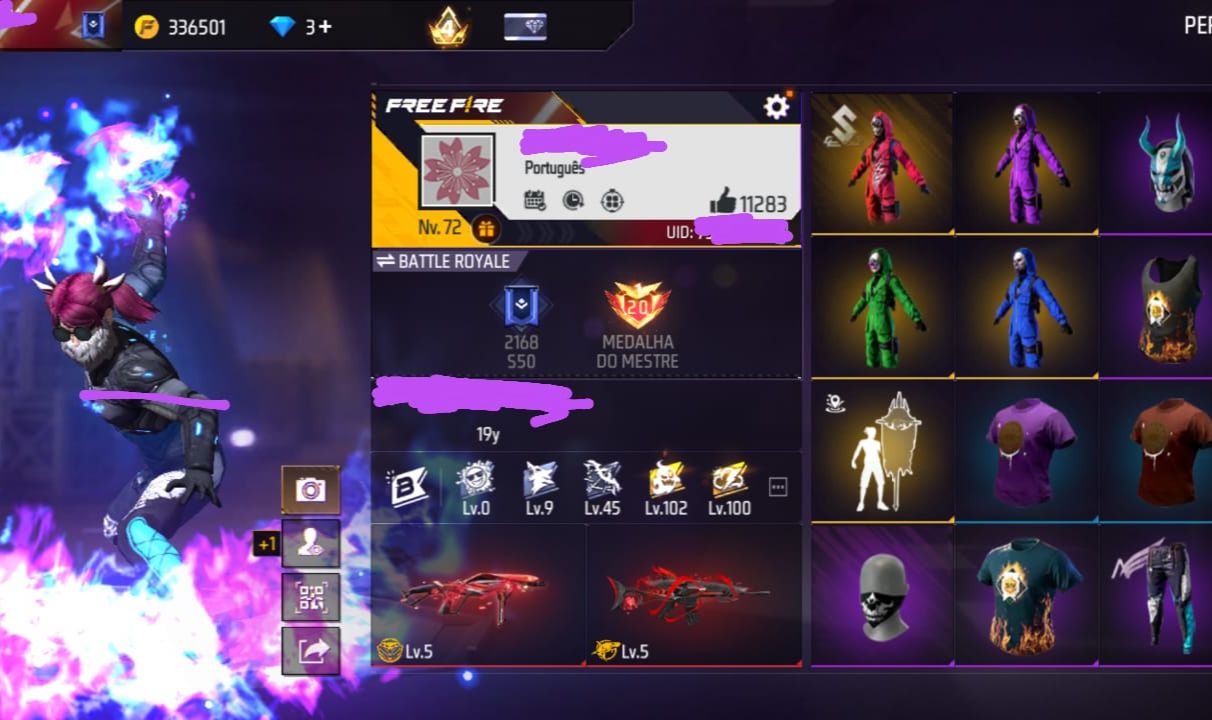 CONTA ID 8 DIG COM 4 TOP CRIMINAL ( UMPS PAPEL )