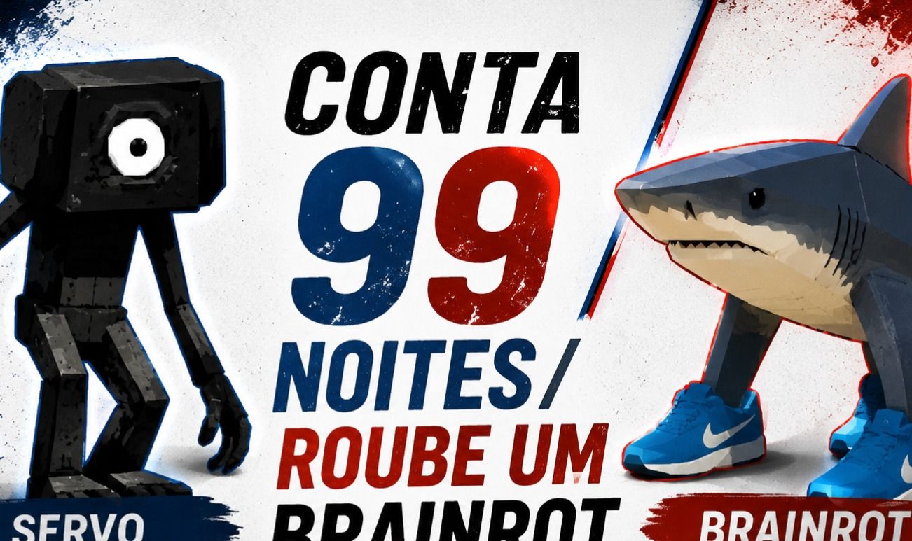 Conta 99 noites E Roube Um Brainrot