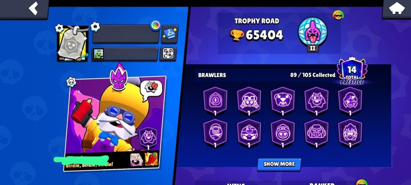 Conta brawl Stars e Clash Royale 9k gemas e clash of clans Antiga 2018 - 2017