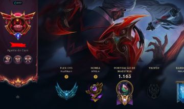 Conta Lol Br -- 601 skins 834 icones Aceito Negociações