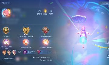 Conta mobile legends main mid de luxo!