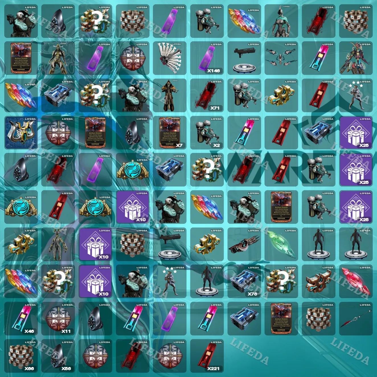 WARFRAME TWITCH DROPS / ITEMS/CREDITOS/SLOTS/RECURSOS [ENTREGA RAPIDA]