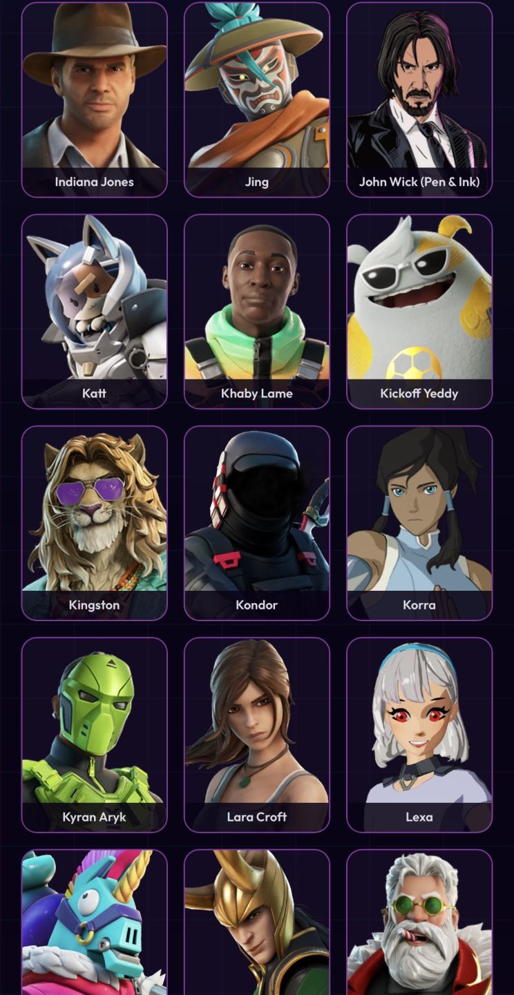 Conta Fortnite BARATA com 128 SKINS + 179 PICARETAS