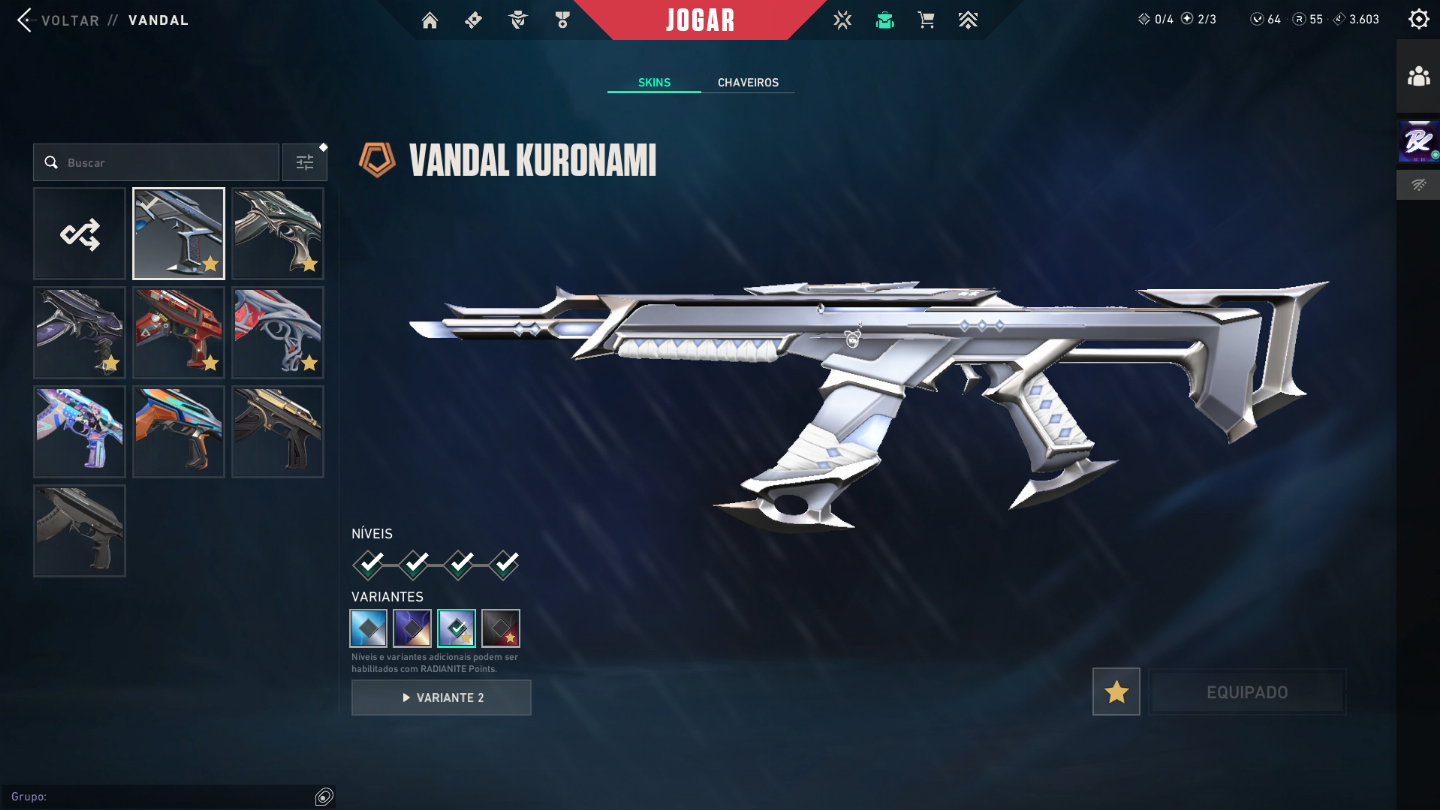 ACC DE VALORANT COM CHAMPIONS 2026, PCT KURONAMI - 2K GASTO VALOR NEGOCIÁVEL!!!