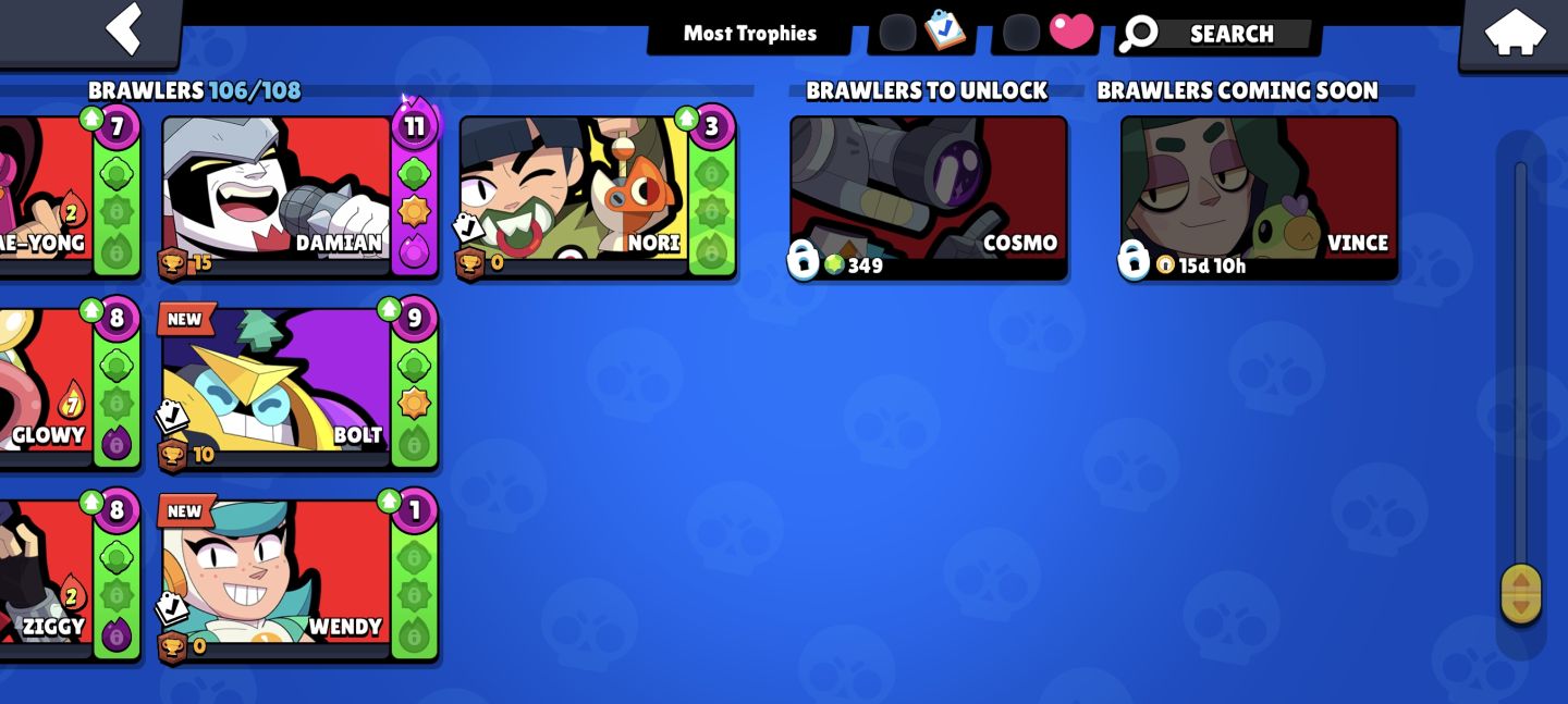 Conta Brawl Stars