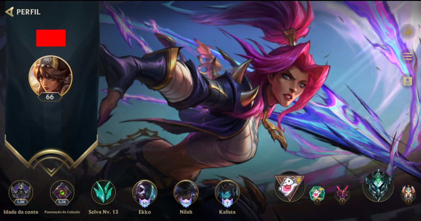CONTA WILD RIFT DESAFIANTE S21