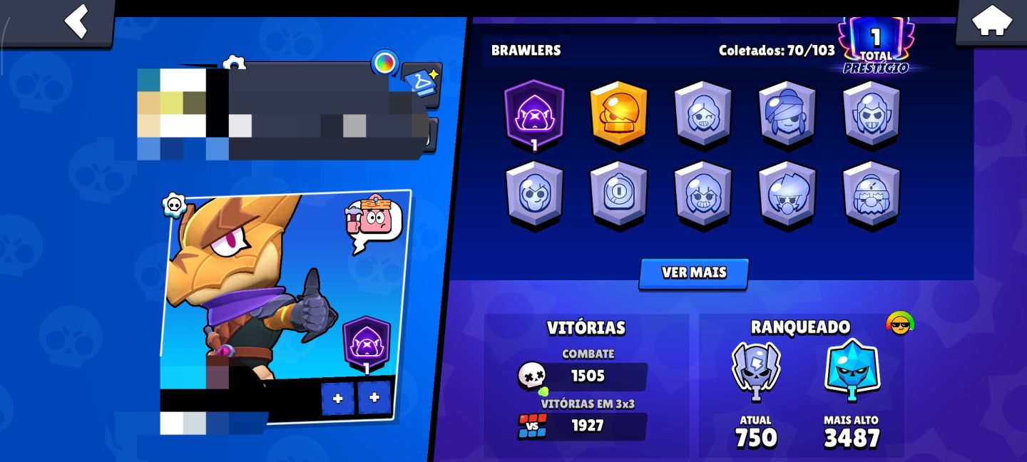 Conta Brawl stars 21k