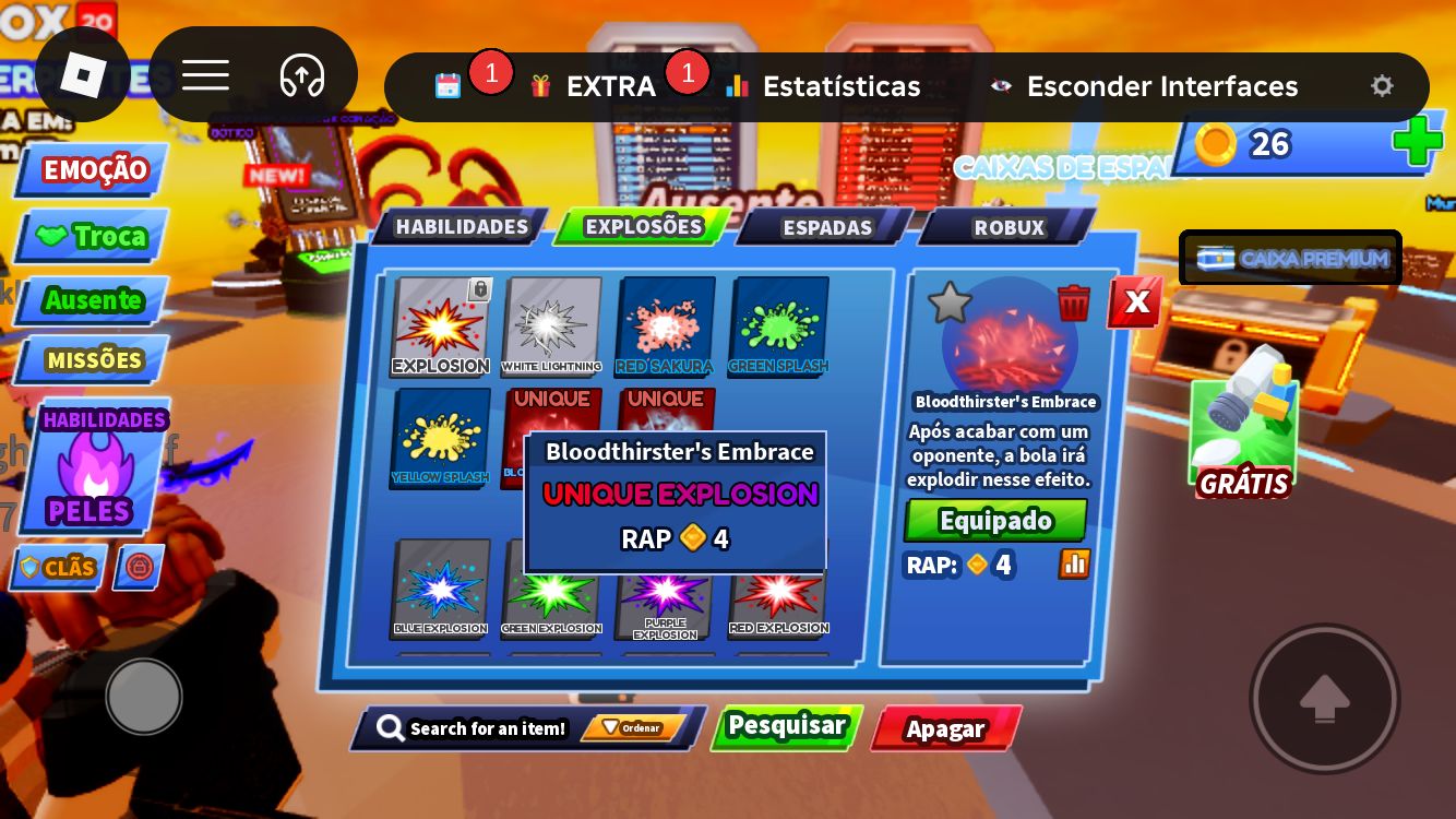 CONTA ROBLOX COM YORU -UPADA EM VÁRIOS JOGOS - VÁRIAS SKINS