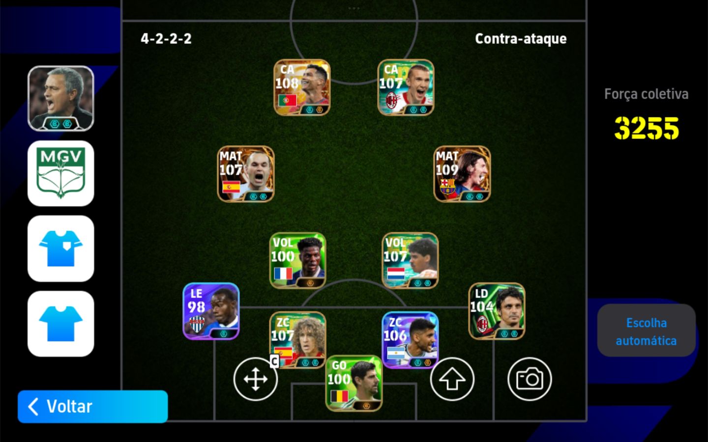 Conta efootball rara
