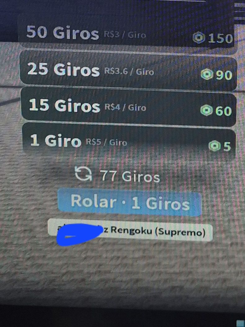 Conta com Rengoku completo