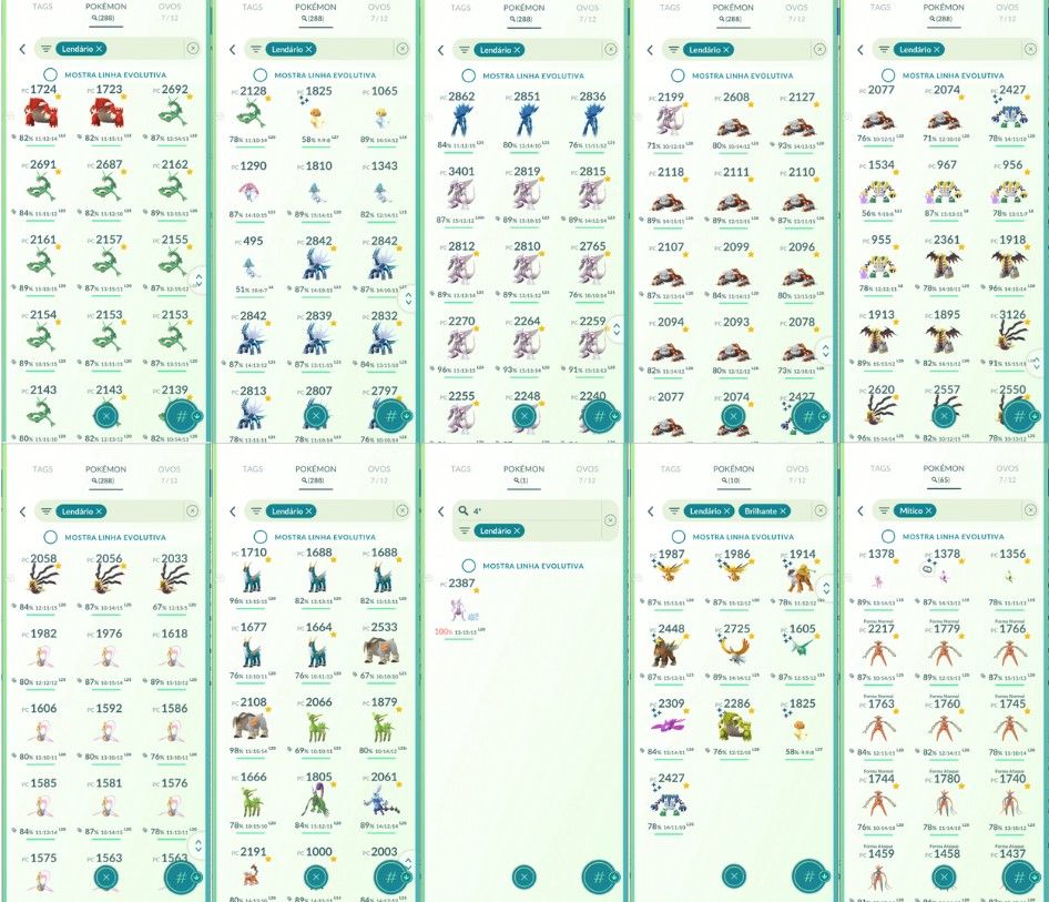 CONTA POKEMON GO LEVEL 59 | 288 LENDARIO | 312 BRILHANTE | 602 TRAJE | ANO 2016