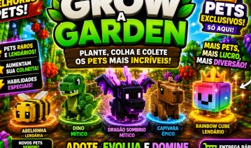 200KG+) GROW A GARDEN/CRESÇA UM J ARDIM -/ PETS/DINHEIRO/BRINDES/bons preços/