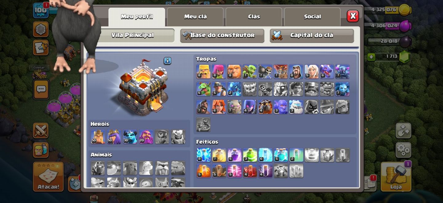 Conta CV 11 FULL MAXIMIZADA