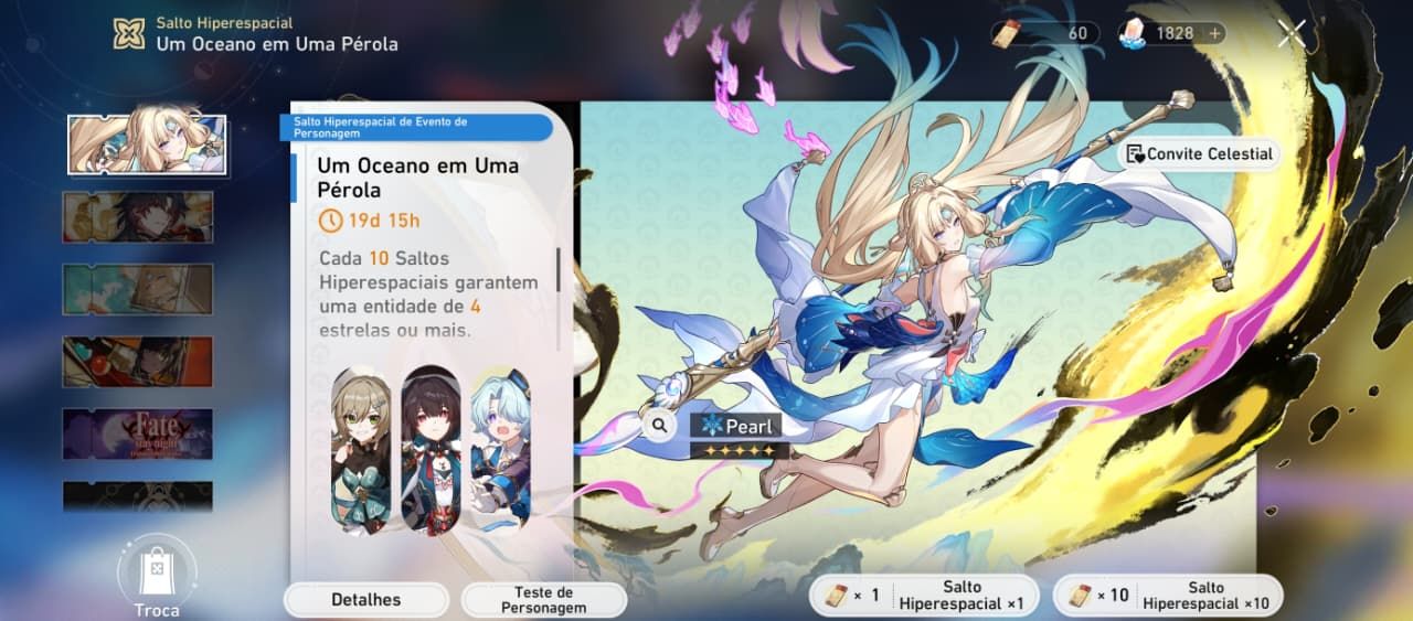 HONKAI: STAR RAIL - CONTA LOBA999 E6S1 + EVAE0S1 + TIME PREMIUM + 72 TIROS LIMIT