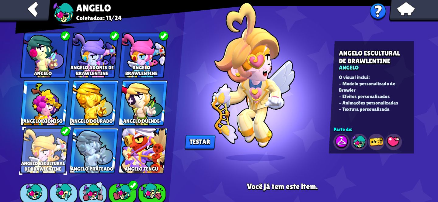 Conta com 22K de Troféus, Varias Skins