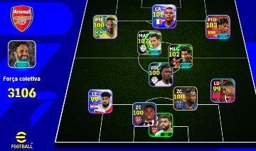 CONTA EFOOTBALL!!! 3106 DE FORÇA