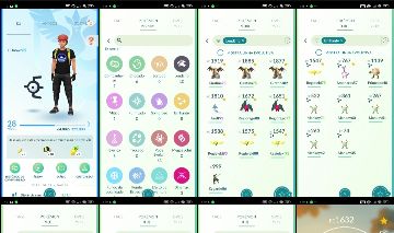 Pokémon go NÍVEL 28 GIRATINA + REGIELEKI + ZYGARDE + MÍTICO + SHINY D206