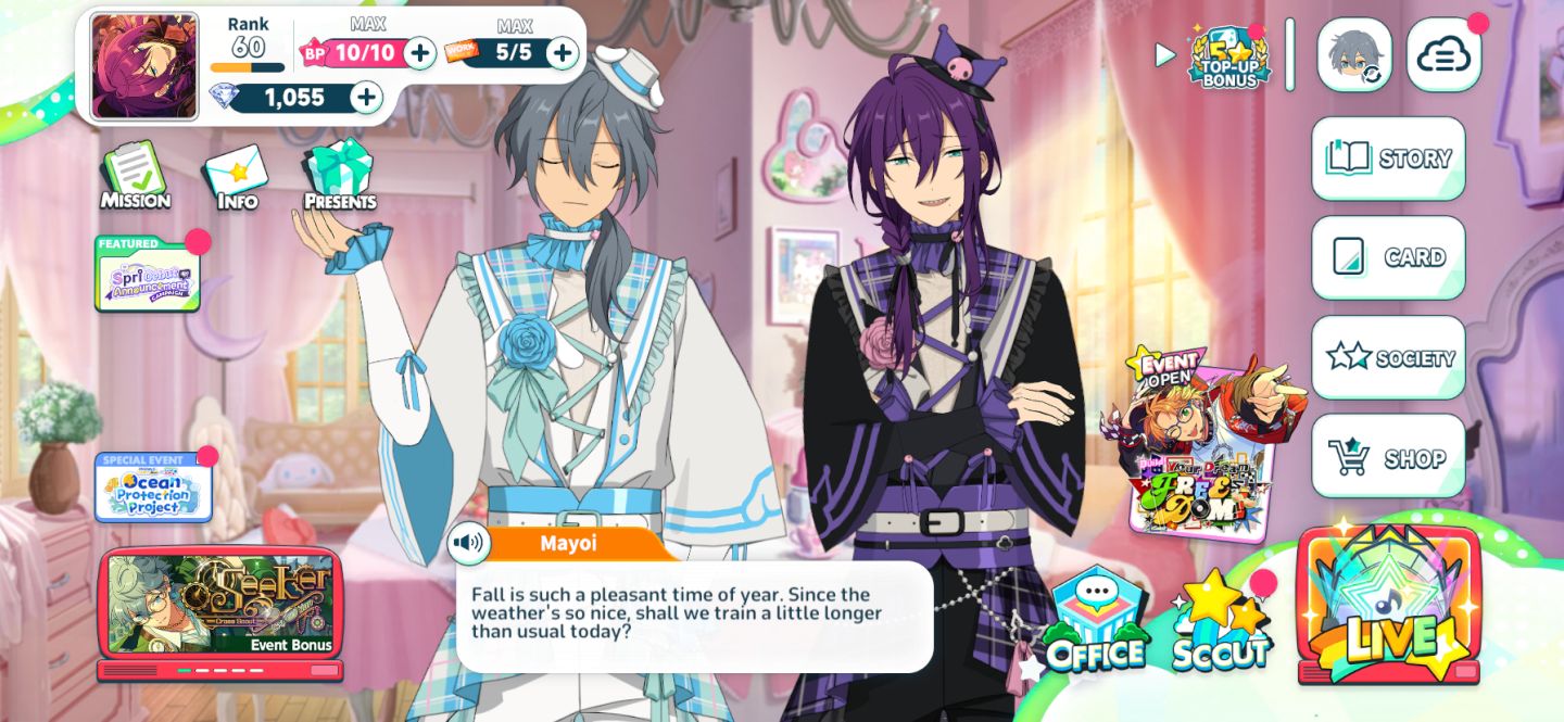 ENSEMBLE STARS - CONTA LV60 AVANÇADA