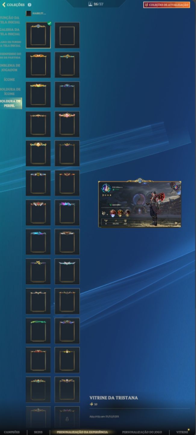 Conta ex monarca wild rift