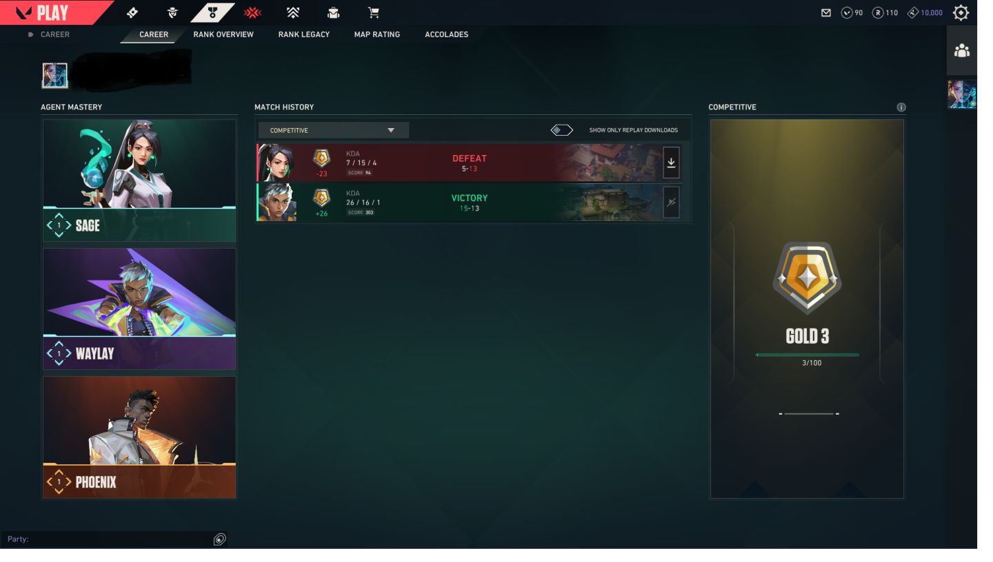 Conta Valorant Vandal e Phantom Ora By Onetap, Gold 3, 2 skins de passe e mais!