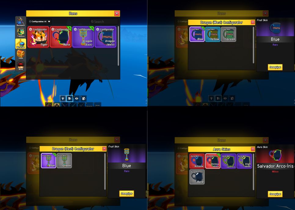 Conta De Blox Fruits Completa Com Dragon Permanente, Gamepass e Muitas Raças V4
