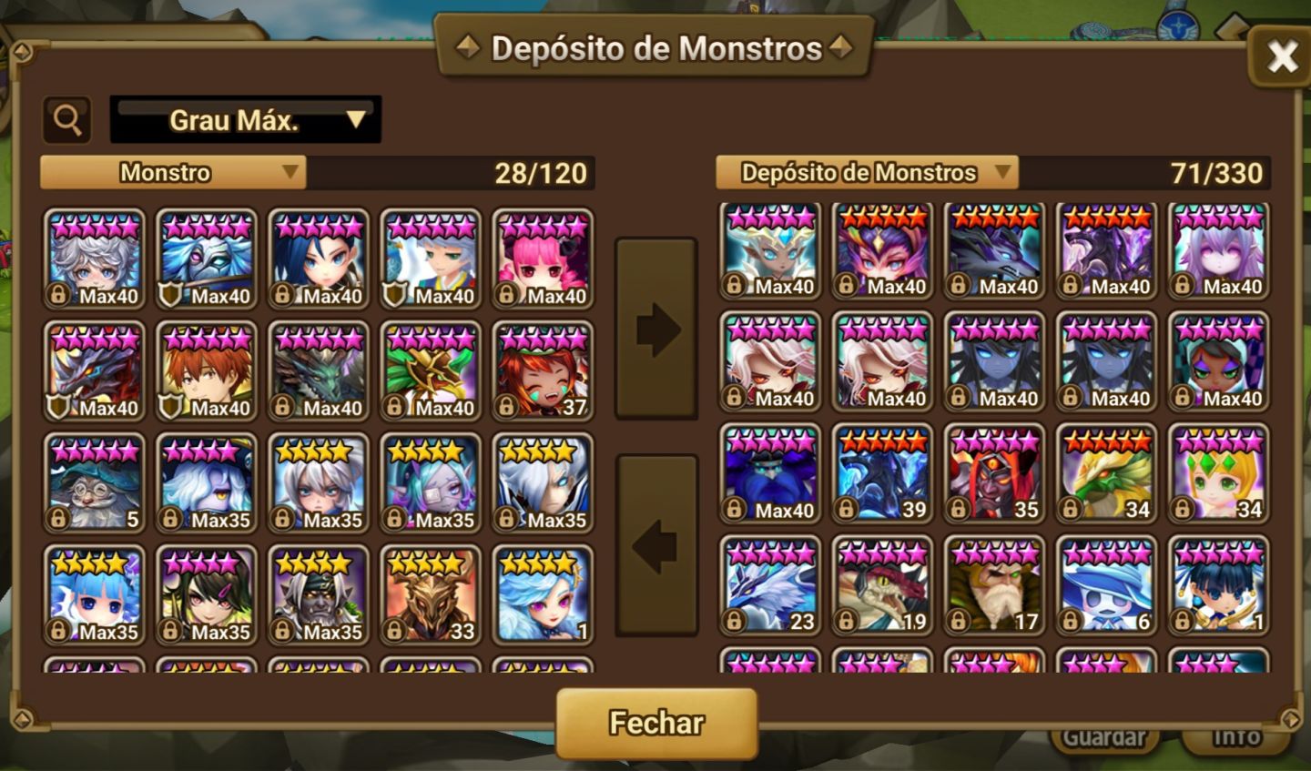 Seimei+Xiana e 26 Nats 5+ 280 m+ pve speed
