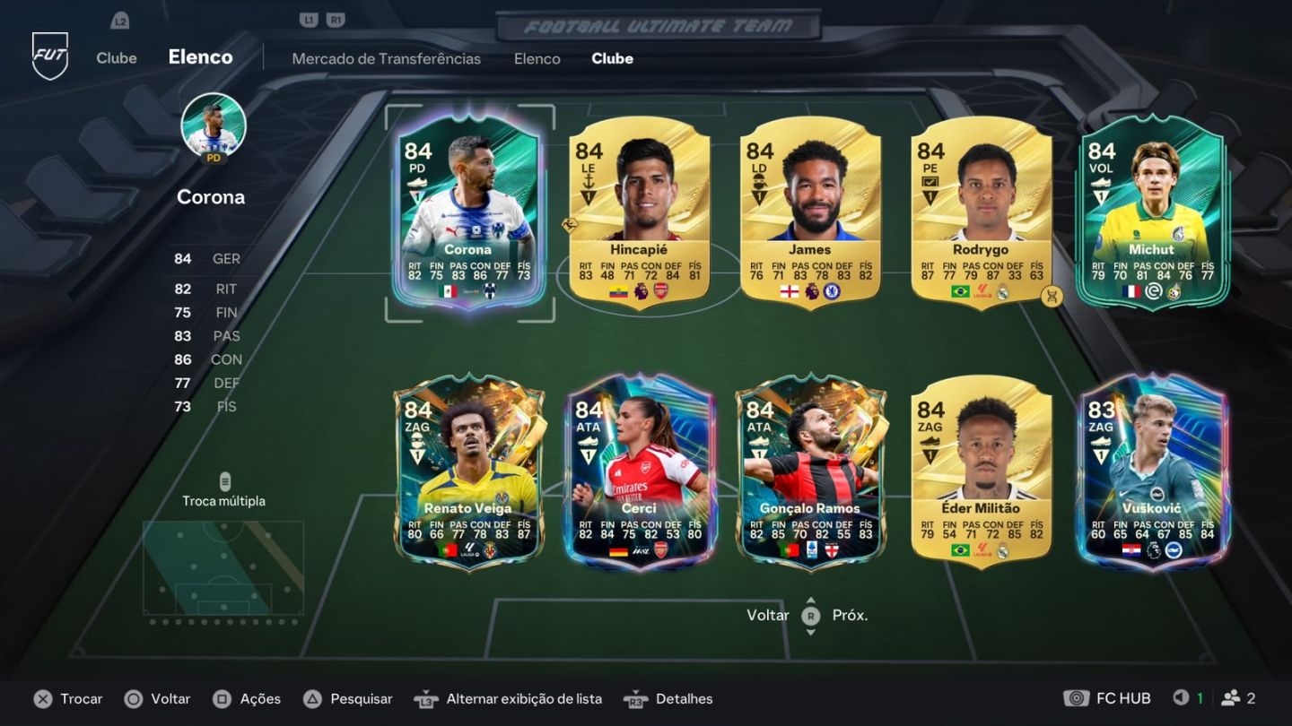 CONTA EA FC 27 PS5 ULTIMATE TEAM COM 800K
