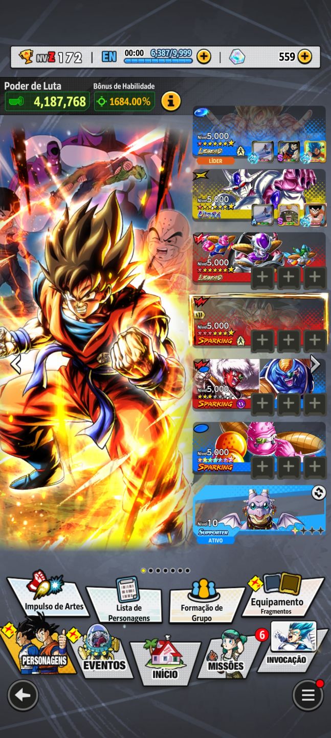 Conta Extremamente Top Full Metas
