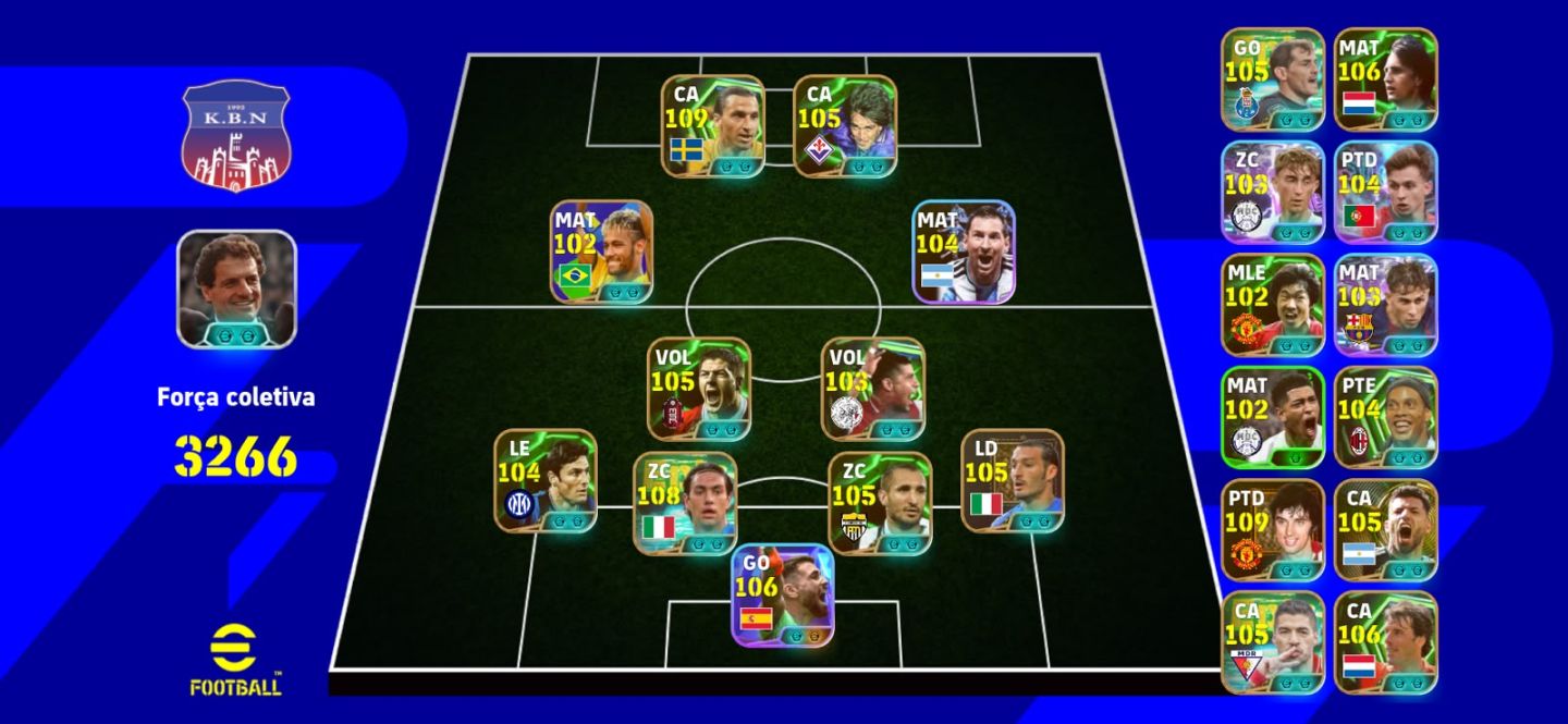 Conta Efootball Full Competitivo