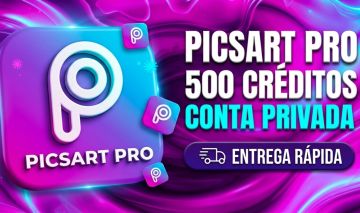 Picsart Pro 500 Créditos - (Grok, Seedance 2.5, Wan 3.0, Heygen, Kling, Hailuo)
