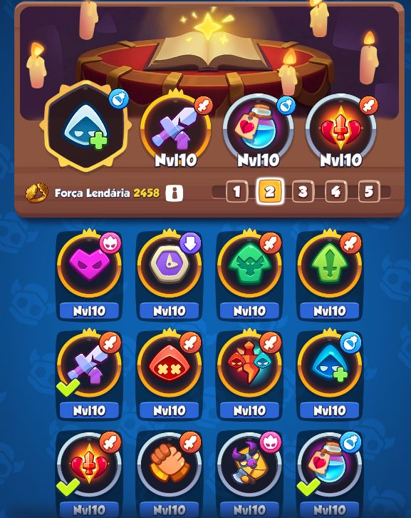 CONTA RUSH ROYALE TOP