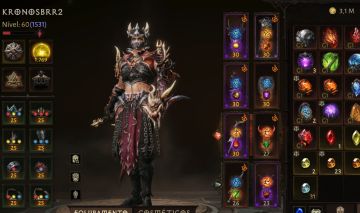 Conta diablo immortal 1.7k ressonância e varias gemas