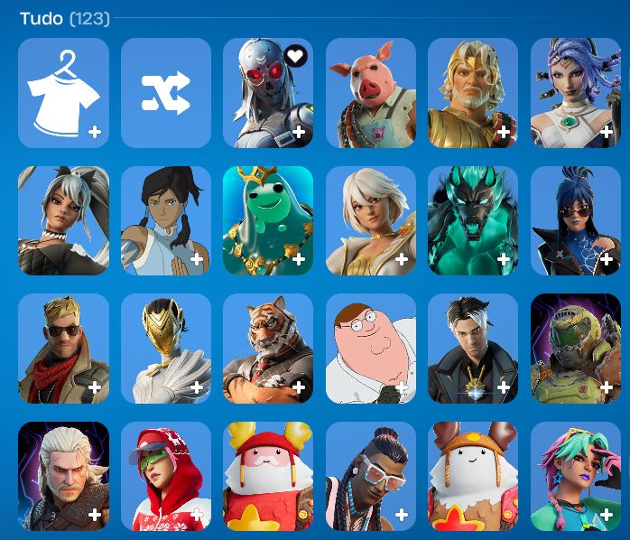 Conta Fortnite | 123 Skins | 151 Picaretas | 1.200 V-Bucks | Salve o Mundo OG