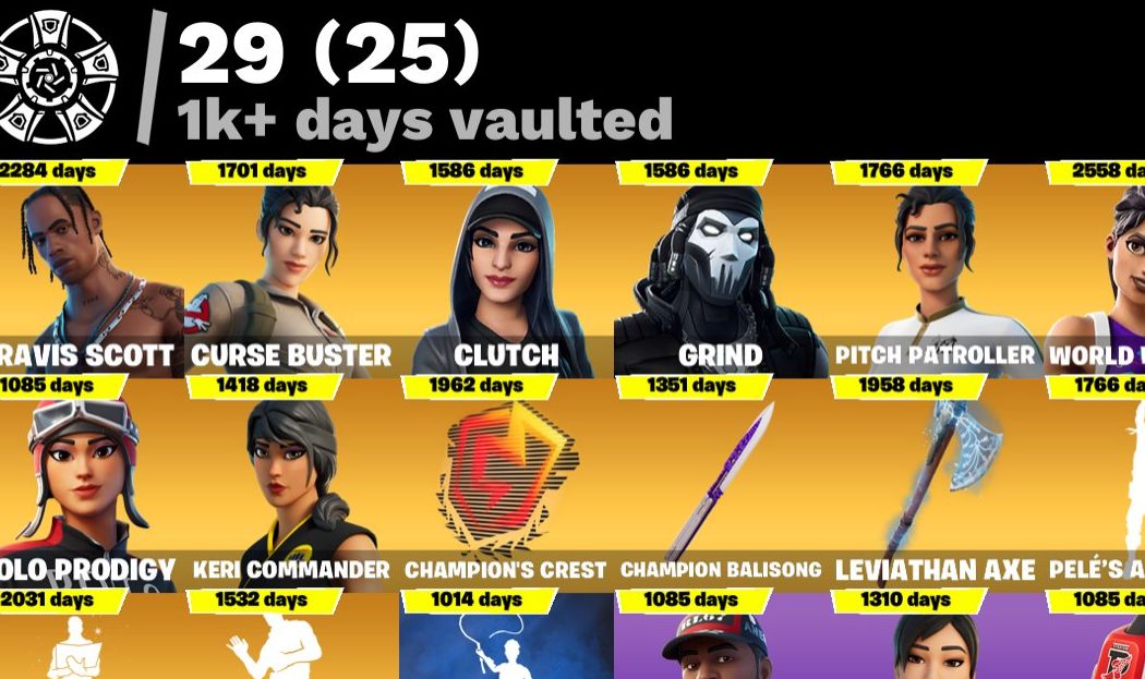 Conta fortnite com muitas skins e muitos itens raros(minty,ikonik,glow e travis