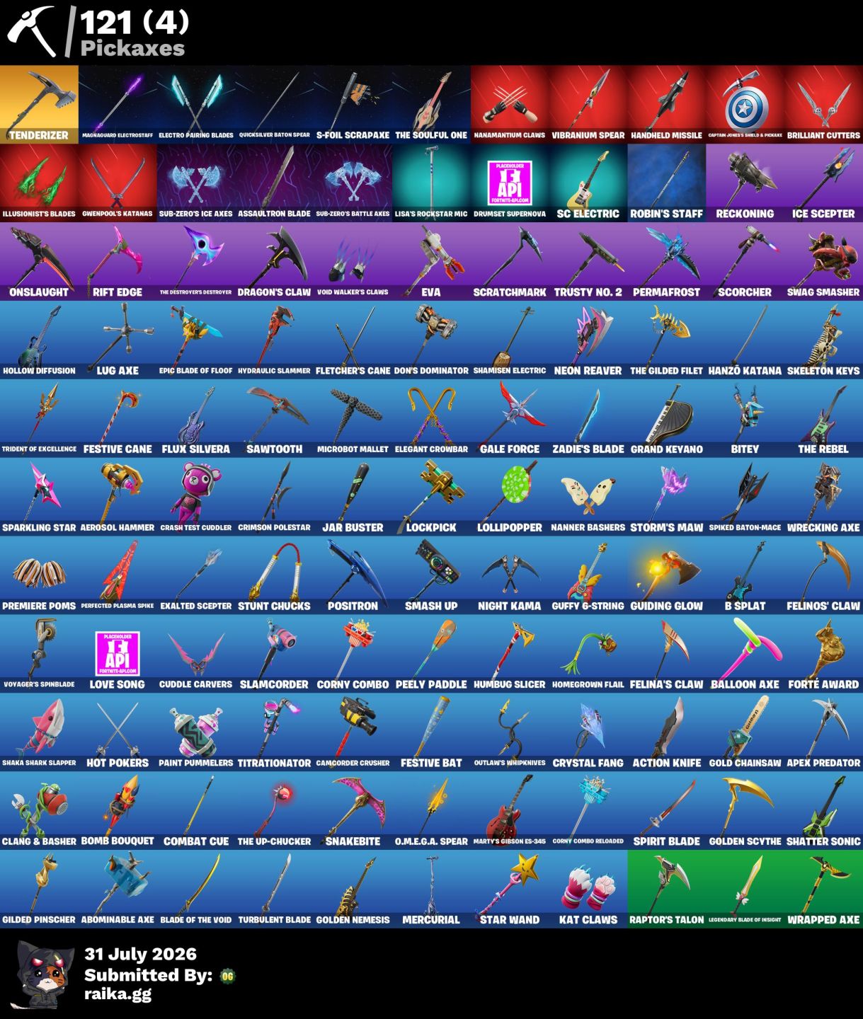 Conta Fortnite OG 105 Skins | Take the L | The Reaper | Elite Agent
