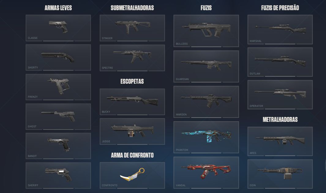 CONTA COM DE VALORANT COM ALGUMAS SKINS BARATINHA