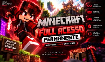 Minecraft Original | Java + Bedrock Entrega Rápida