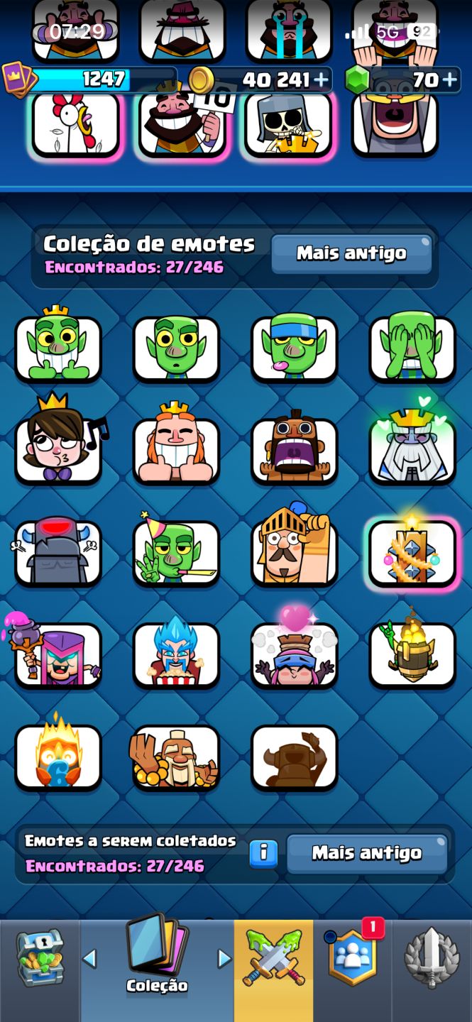 Conta Clash Royale + Clash of Clans + Brawl Stars Conta Completa