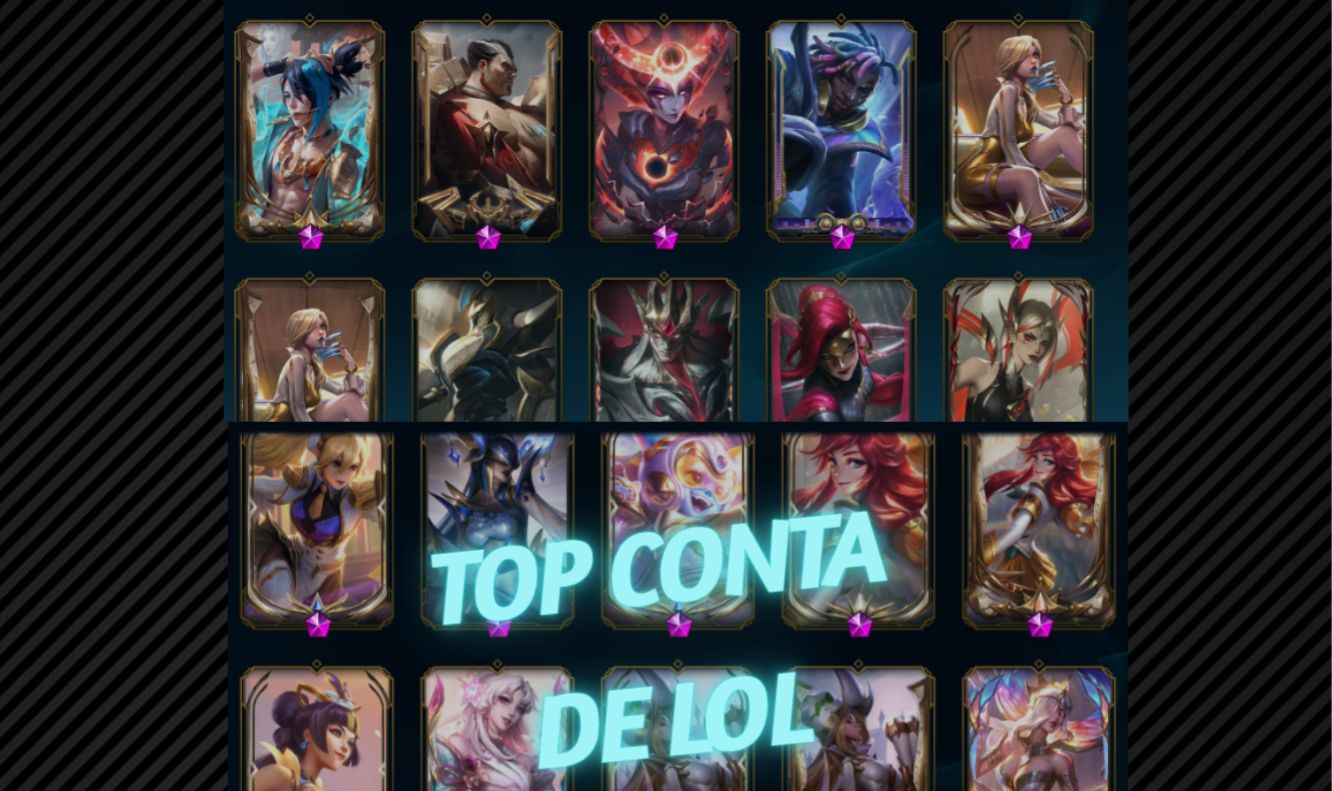 CONTA LOL/TFT-845 SKINS-10 CHIBIS/VALORANT-Pack Kuronami +de 17000R$ gasto!