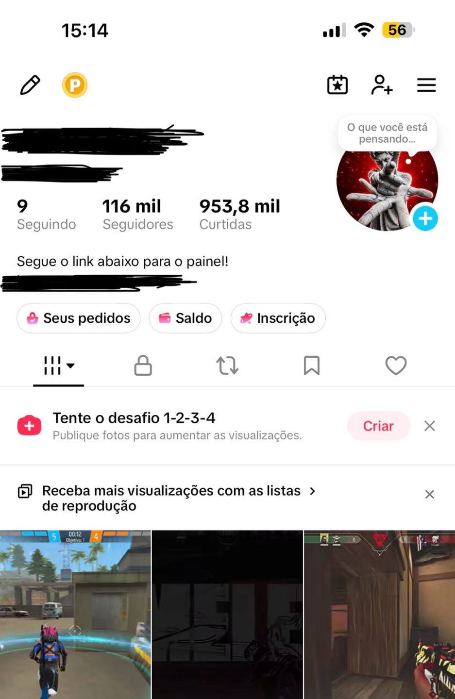 CONTA TIKTOK 115K SEGUIDORES 100% REAL,COMEÇE A TRABALHAR E FATURAR HOJE!