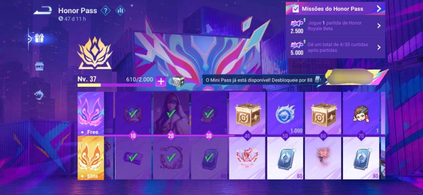 CONTA HONOR OF KINGS (HoK) 249 SKINS + CONTA ANTIGA DO LANÇAMENTO GLOBAL!