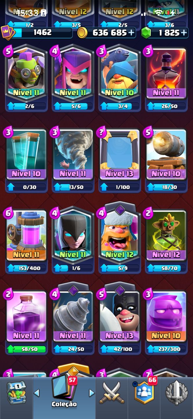 Conta Clash Royale 10k trofeus