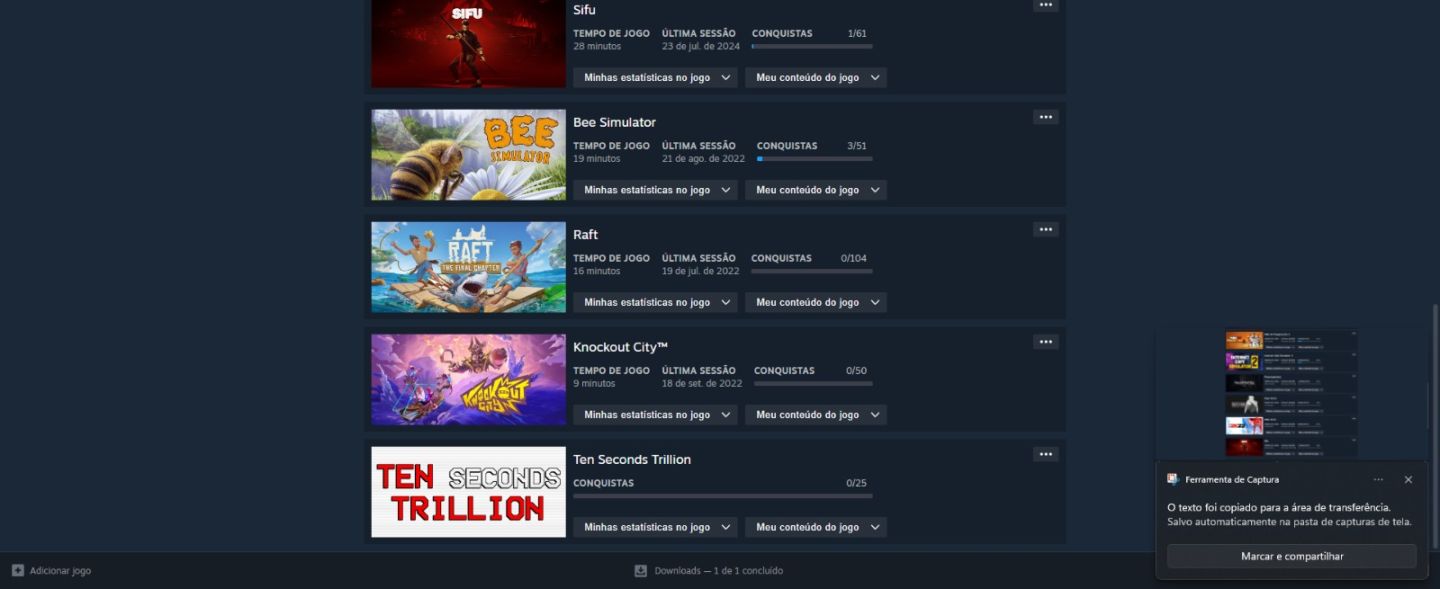 CONTA STEAM COM FIFA 22,23,SPIDER MANE DAYS GONE