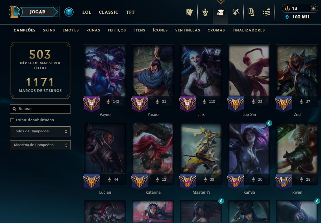 CONTA DOUBLE RIOT (LOL + VALORANT)