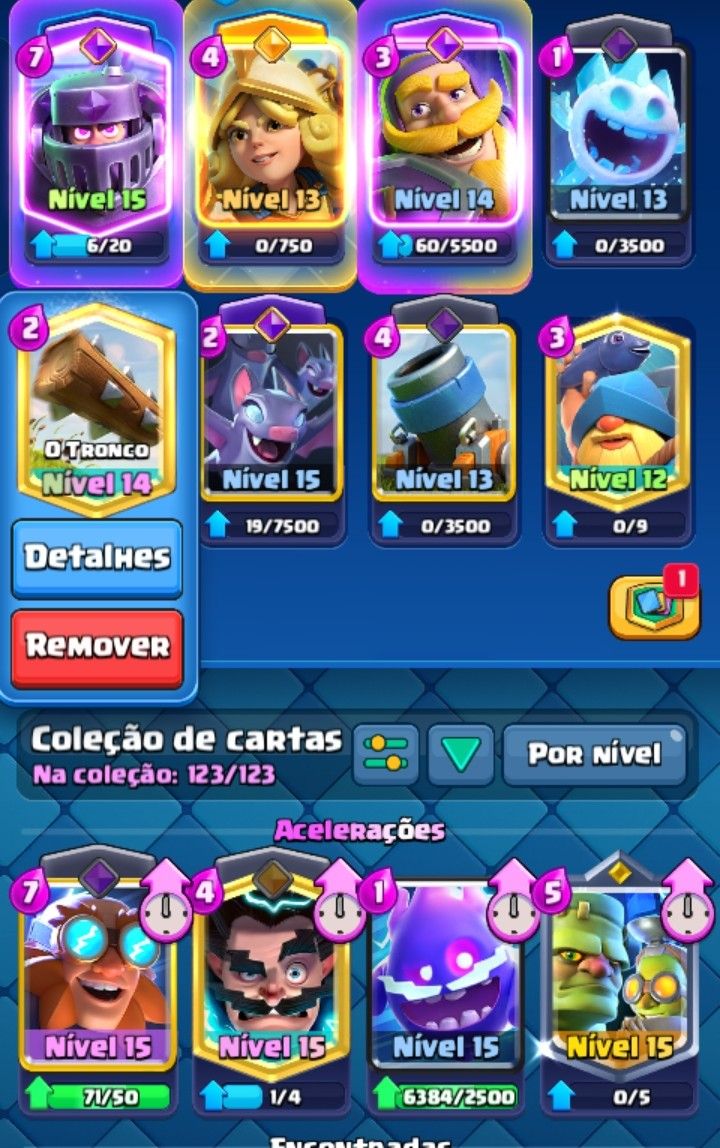 Conta Clash Royale 10k troféu todas as cartas