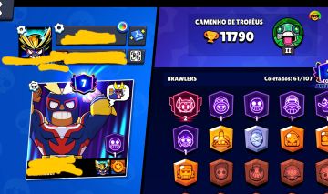 Conta com 11k Brawl Stars