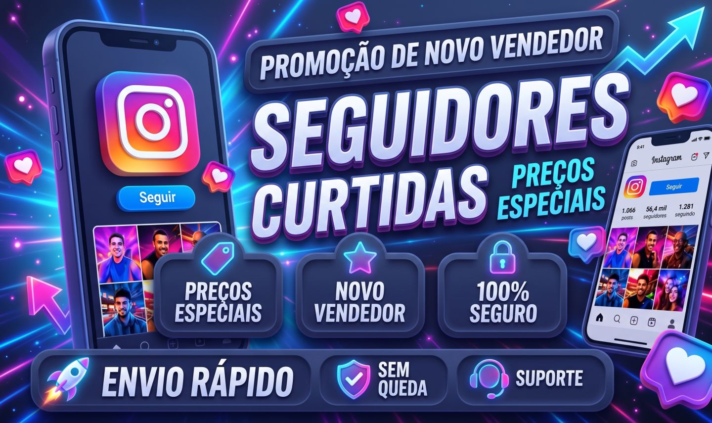 Menor Preço, Seguidores Instagram