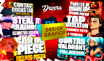 DESIGNER PROFESSIONAL - YOUTUBE, TWITCH, INSTAGRAM, DISCORD, E MAIS